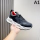 2024FW Men's Sneakers ARMANI Armani Perennially Popular Standard Product