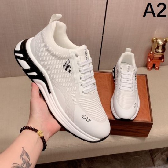 2024FW Men's Sneakers ARMANI Armani will draw attention to your feet.