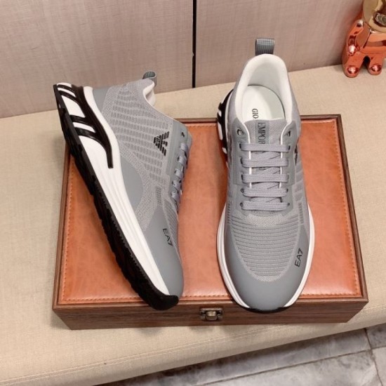 2024FW Men's Sneakers ARMANI Armani will draw attention to your feet.