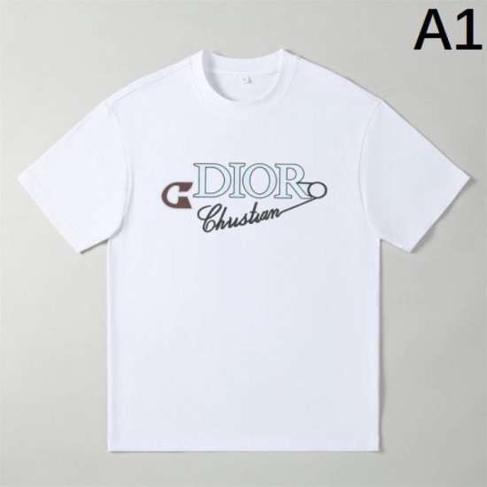 2024SS Spring/Summer New Item Limited Super Hard to Get DIOR Short Sleeve T-Shirt