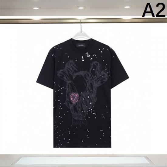 2024SS Smart Impression DSQUARED2 Short Sleeve T-shirt