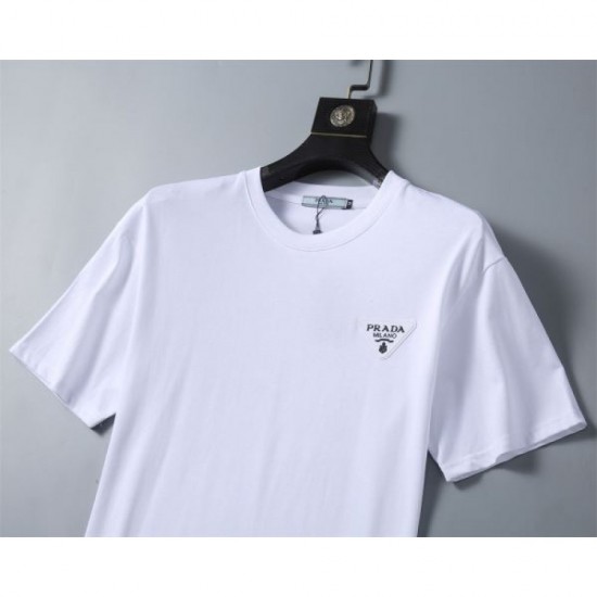 2024SS Popular brand PRADA short sleeve T-shirt this season