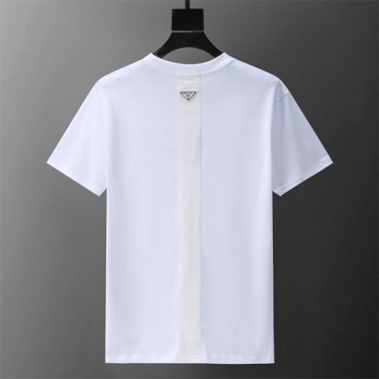 2024SS PRADA short sleeve T-shirt for a modern style