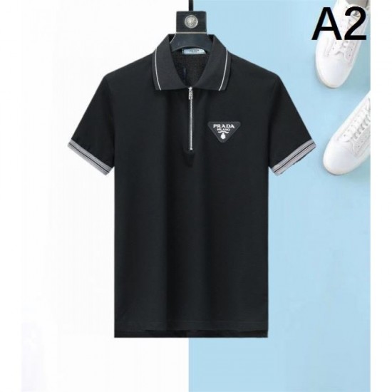 2024SS Eye-catching style this summer PRADA Short sleeve T-shirt