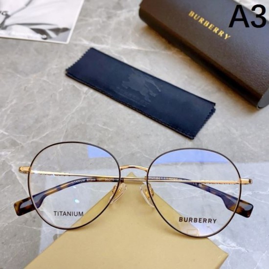 BURBERRY 2024SS transparent sunglasses for a casual look