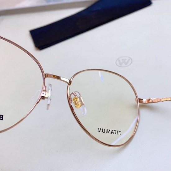 BURBERRY 2024SS transparent sunglasses for a casual look