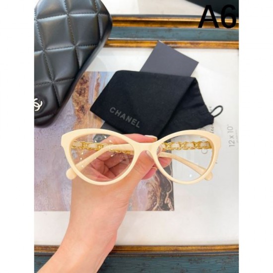 2024FW Transparent Sunglasses CHANEL New Casual Coordination