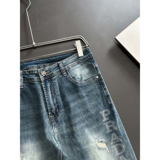 2024SS Hot New Summer New Products PRADA Men's Jeans