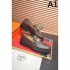 2024FW Men's business shoes HERMES Autumn/Winter new products that are highly regarded