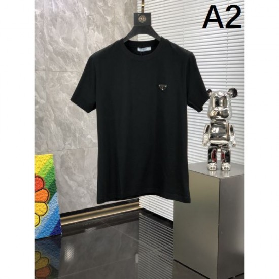 2024SS New Summer New Releases PRADA Short Sleeve T-Shirt