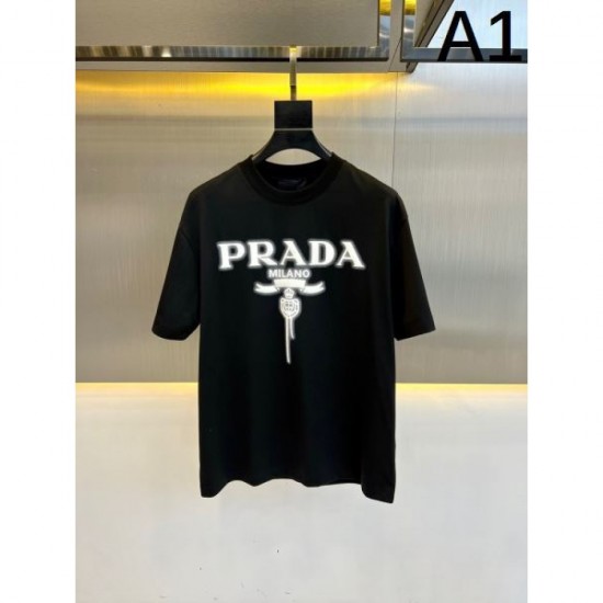 2024SS PRADA short sleeve T-shirt as a Christmas gift