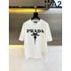 2024SS PRADA short sleeve T-shirt as a Christmas gift