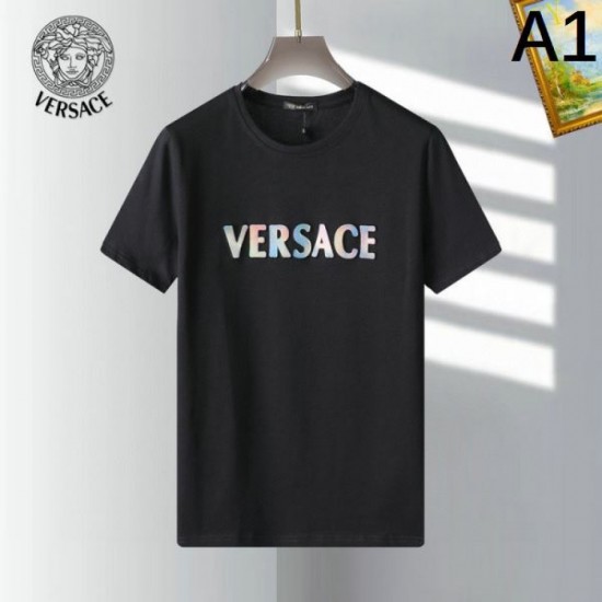 2024SS Popular Spring/Summer New Item VERSACE Short Sleeve T-shirt