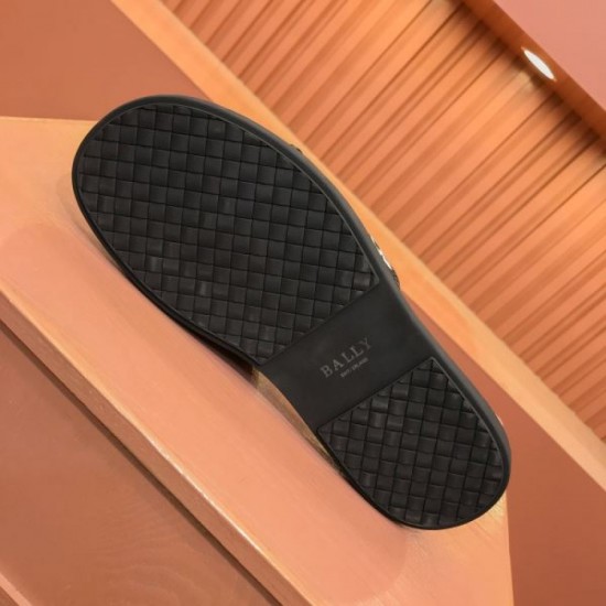 BALLY Sold out product, sure to be a hit in the summer 2024SS Men's slippers