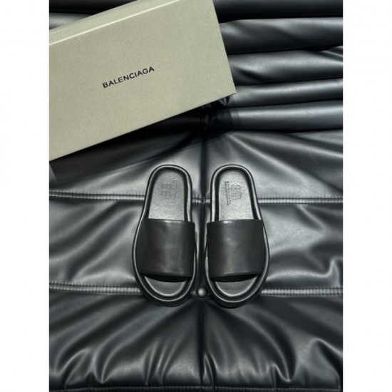 BALENCIAGA Balenciaga Popular Sale 100% New 2024SS Men's Slippers