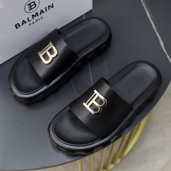 BALMAIN New summer products that transcend borders and eras 2024SS Men's slippers