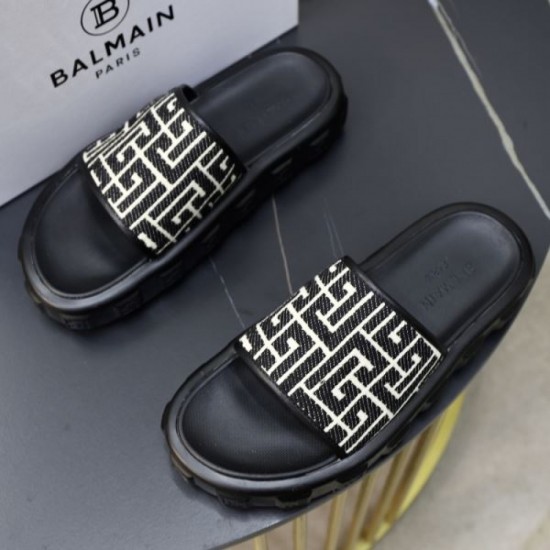 BALMAIN 2024SS men's slippers that are now very popular among celebrities