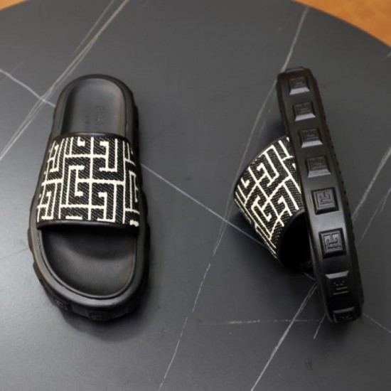 BALMAIN 2024SS men's slippers that are now very popular among celebrities