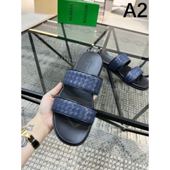 BOTTEGA VENETA Bottega Veneta 2024SS Men's Slippers to enliven your summer mood