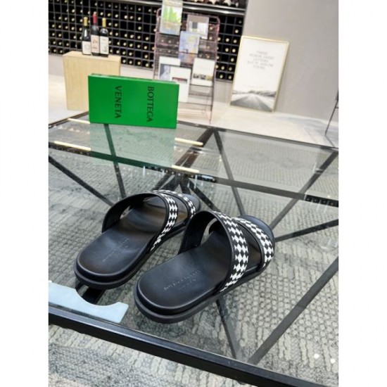 BOTTEGA VENETA Bottega Veneta 2024SS Men's Slippers to enliven your summer mood