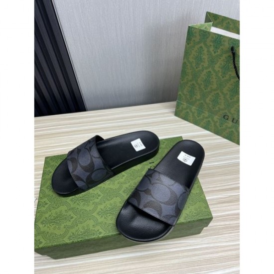 GUCCI 2024SS men's slippers, loved by celebrities and celebrities