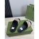 GUCCI Gucci This season's explosively popular standard product 2024SS Men's slippers