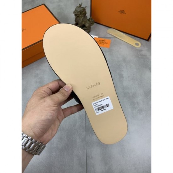 HERMES Brand new product that can't wait for summer 2024SS Men's slippers