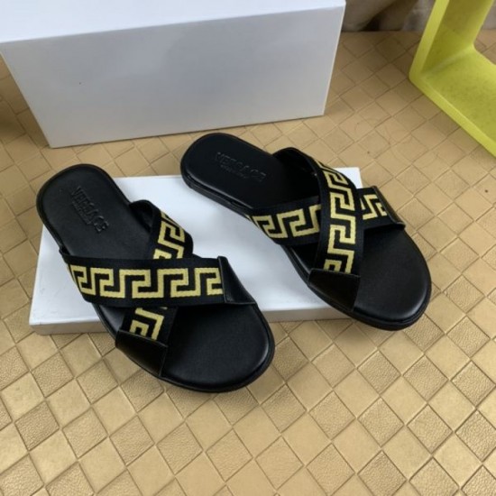 VERSACE Versace Spring/Summer Super Popular Instant Sold Out 2024SS Men's Sandals