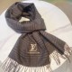 2024FW Scarf LOUIS VUITTON Active in all seasons