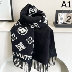 2024FW Scarf LOUIS VUITTON Louis Vuitton New Autumn/Winter New Items at Local Prices