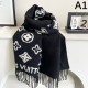 2024FW Scarf LOUIS VUITTON Louis Vuitton New Autumn/Winter New Items at Local Prices