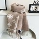 2024FW Scarf LOUIS VUITTON Louis Vuitton New Autumn/Winter New Items at Local Prices