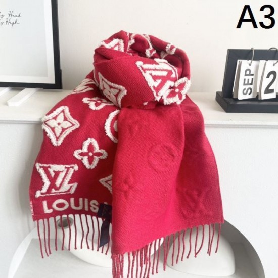 2024FW Scarf LOUIS VUITTON Louis Vuitton New Autumn/Winter New Items at Local Prices