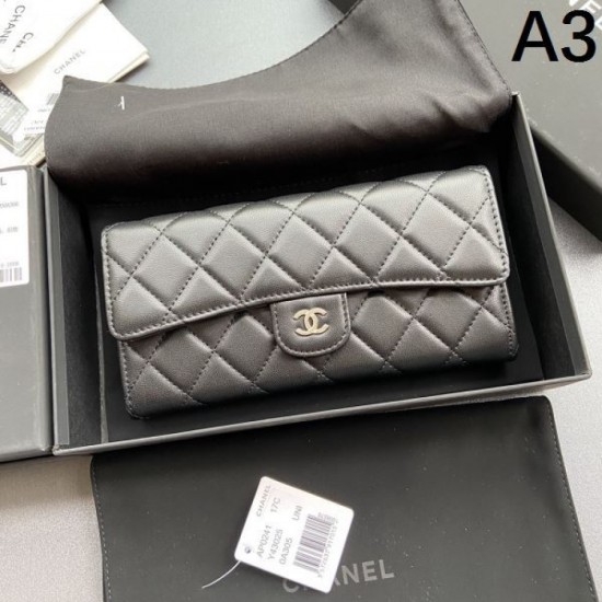 CHANEL 2024FW New arrival long wallet to improve your fashion level