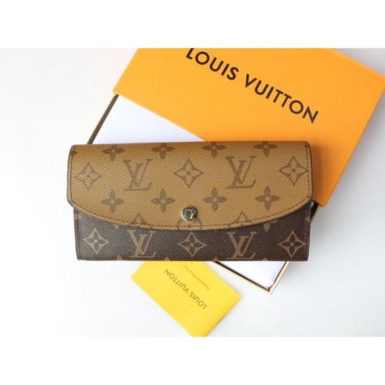 LOUIS VUITTON 2024SS Must-See Elegant Long Wallet