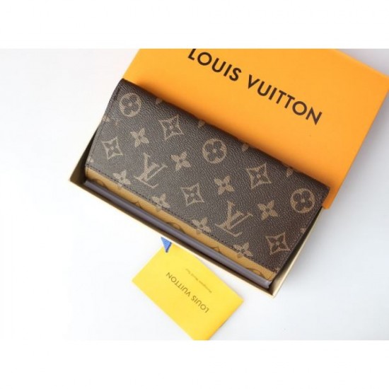 LOUIS VUITTON 2024SS Must-See Elegant Long Wallet