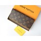 LOUIS VUITTON 2024SS Must-See Elegant Long Wallet