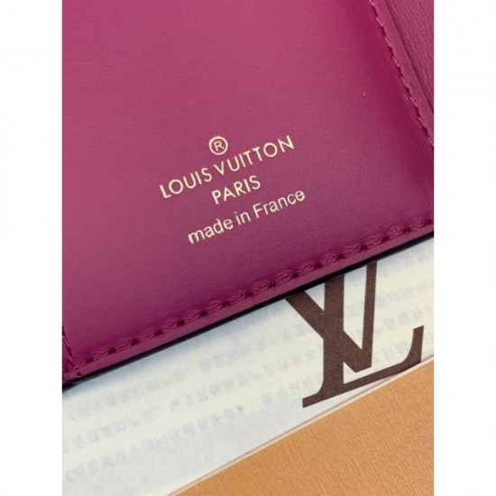 LOUIS VUITTON 2024FW Adult-like texture tri-fold wallet