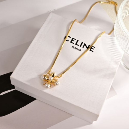 CELINE Popular Model Summer New 2024SS Necklace