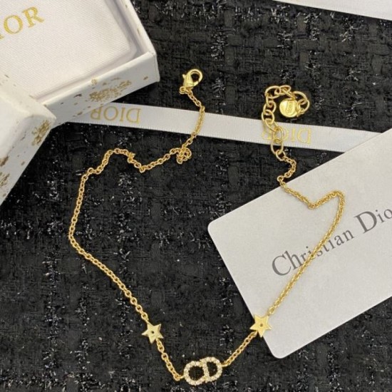 DIOR Dior Popular and hugely popular! 2024SS Necklace