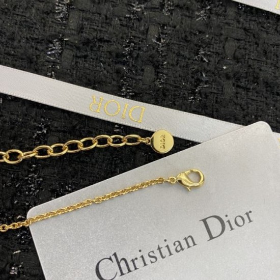 DIOR Dior Popular and hugely popular! 2024SS Necklace