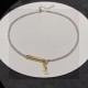 YSL Yves Saint Laurent latest and guaranteed to be sold out 2024SS necklace