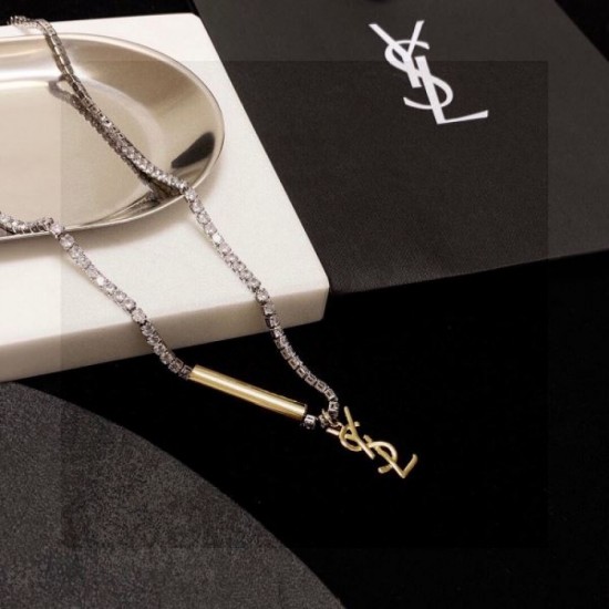 YSL Yves Saint Laurent latest and guaranteed to be sold out 2024SS necklace