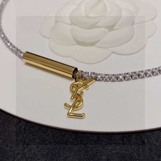 YSL Yves Saint Laurent latest and guaranteed to be sold out 2024SS necklace