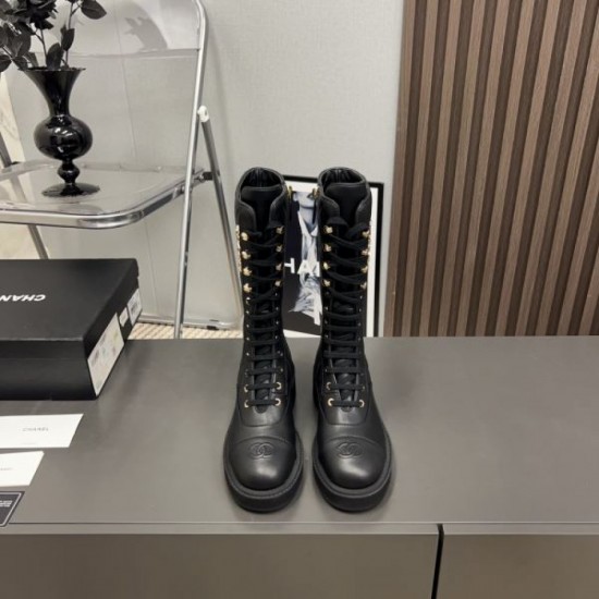 CHANEL 2024FW Women's Boots New arrival that is sure to be a hit