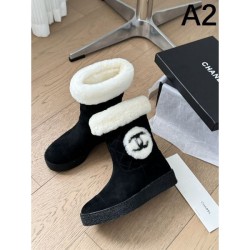 CHANEL 2024FW Women's Boots Relaxed atmosphere