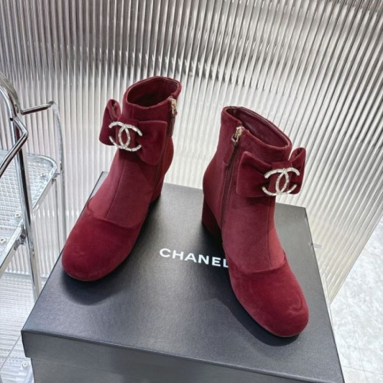 CHANEL 2024FW Women's Boots New Colors in Fashion