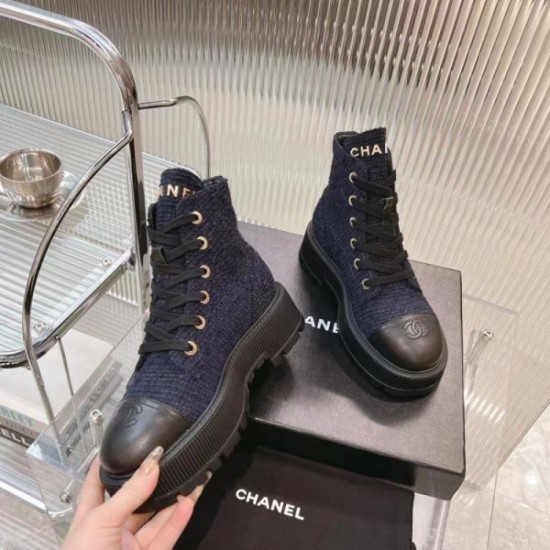 CHANEL 2024FW Women's Boots New Autumn/Winter style added