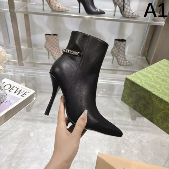 GUCCI Gucci 2024FW Women's Boots Gives an impression of adult sex appeal