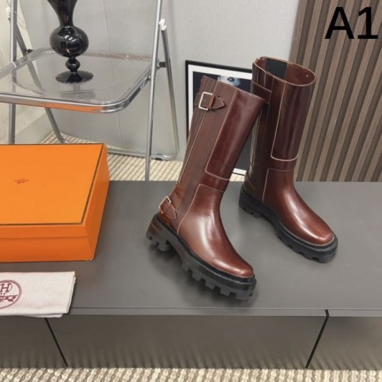 HERMES 2024FW Women's Boots Charming Style